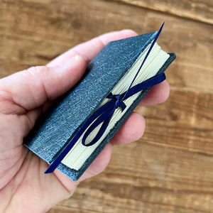 Midi handmade journal in genuine leather - blank pages