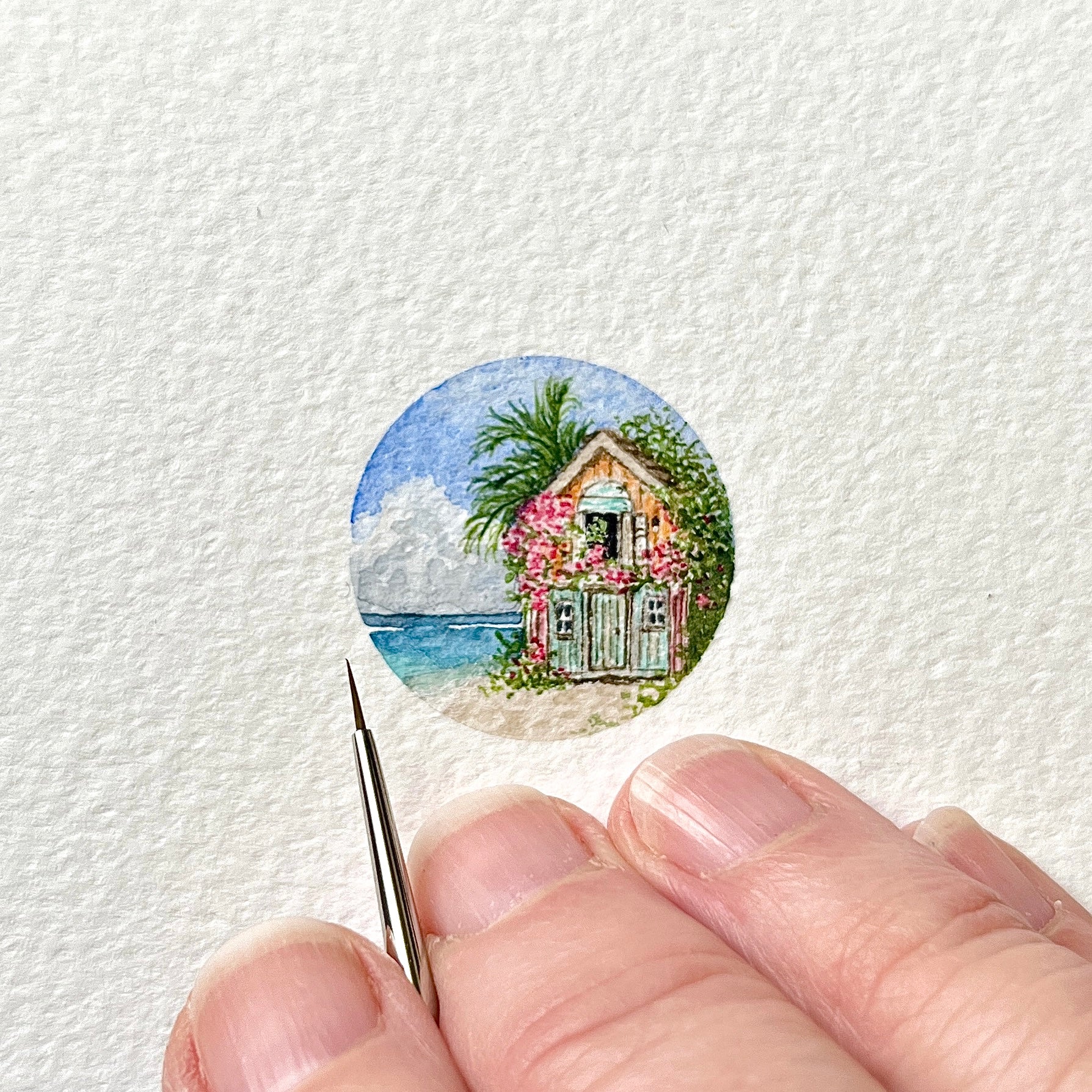 Beach hut