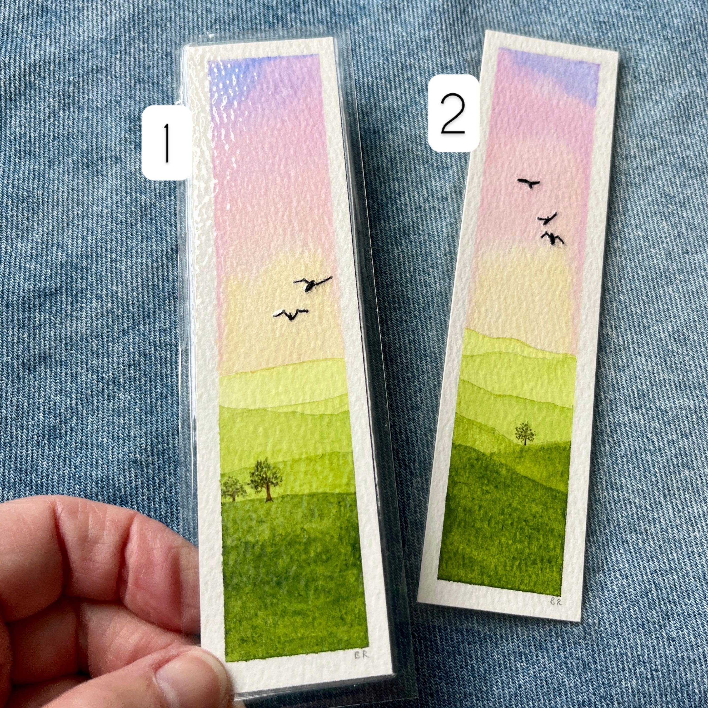 Whispers of the hills bookmarks
