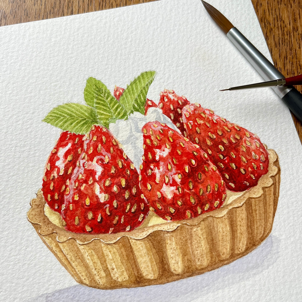Strawberry tart