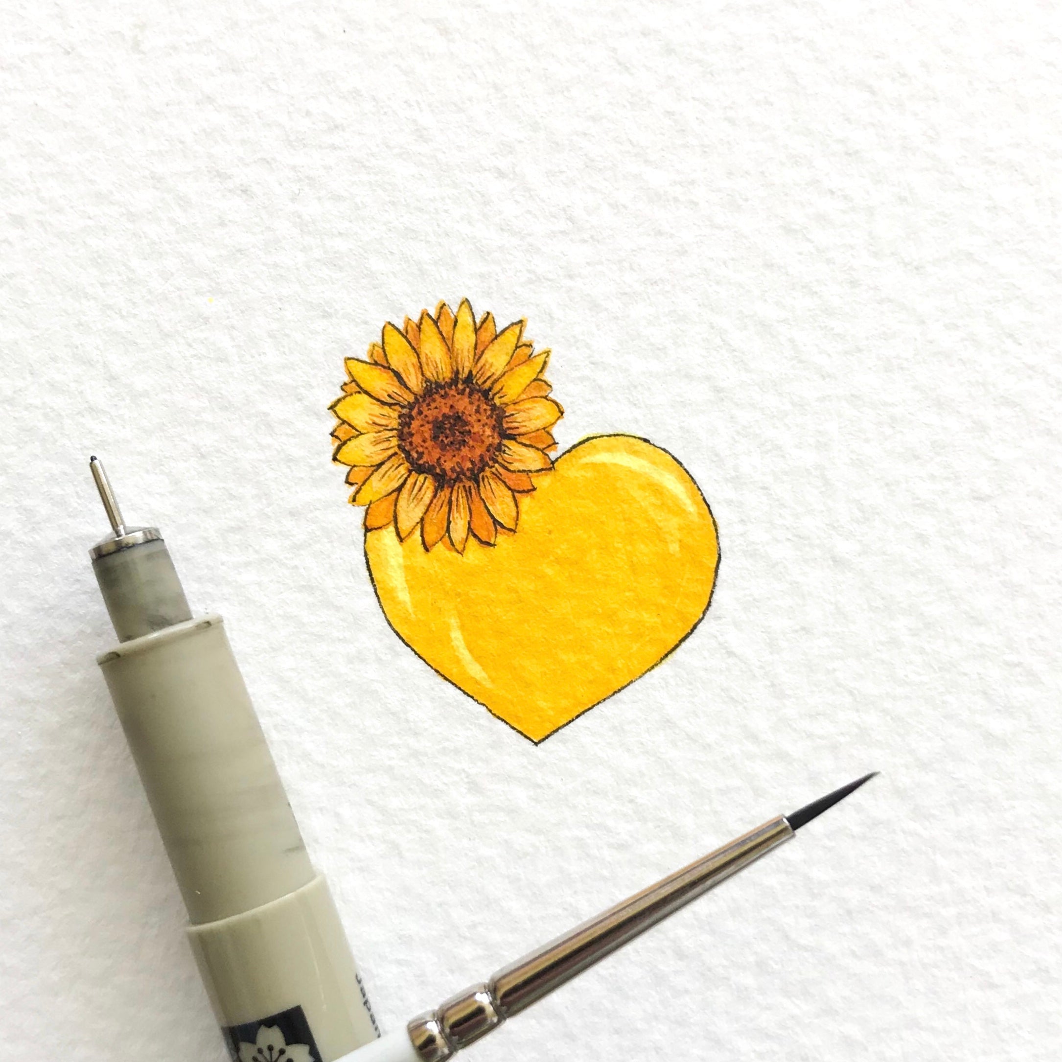 Sunflower heart