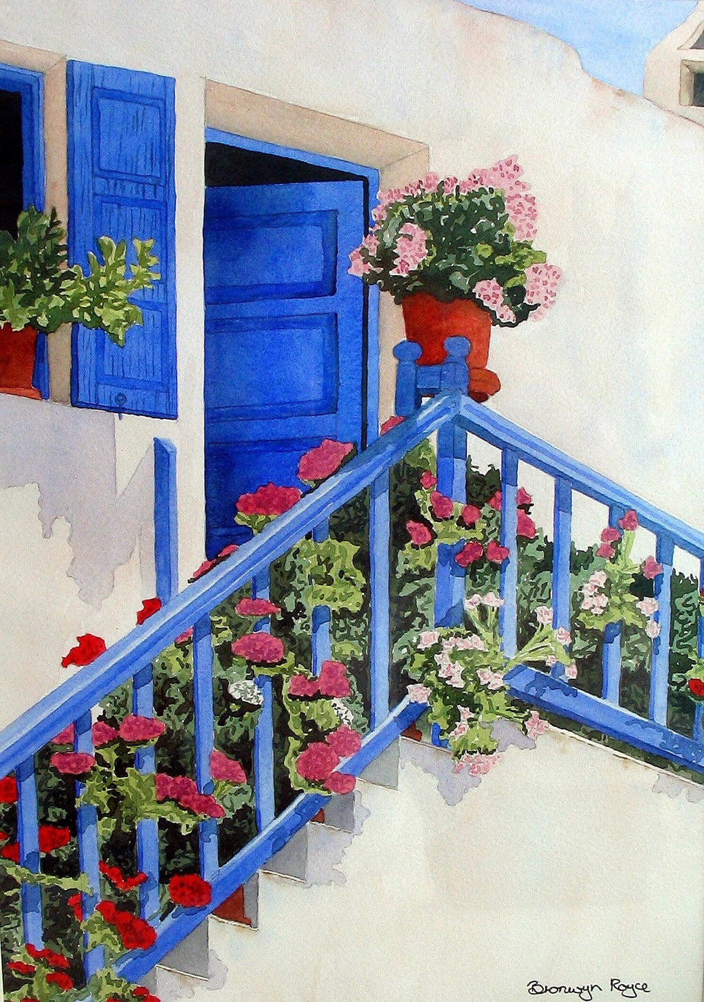 Stair garden