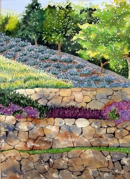 Stone wall